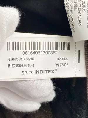 ZARA/ザラ/デニムパンツ/パンツ/ブラウン/EUR 36