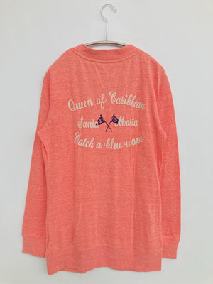 Letter/レター/カーディガン/ボレロ/トップス/オレンジ/MEDIUM