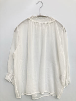 Luti que/ルティーク/シャツ/ブラウス/トップス/ホワイト/M