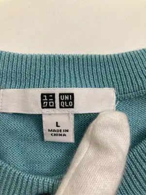 UNIQLO/ユニクロ/カーディガン/ボレロ/トップス/スカイブルー/L