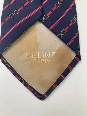 CELINE/セリーヌ/ネクタイ/ファッション雑貨/ネイビー