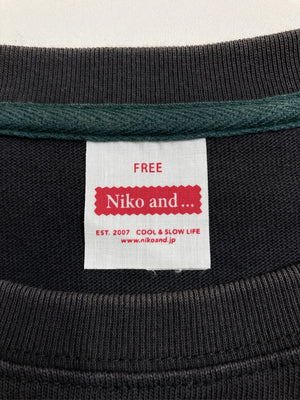 niko and .../ニコアンド/Tシャツ/カットソー/トップス/グレー/FREE