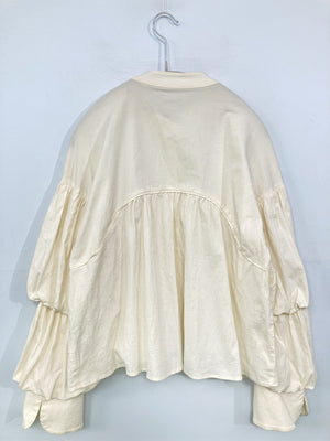 KBF/ケービーエフ/シャツ/ブラウス/トップス/アイボリー/One