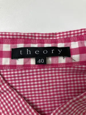 Theory/セオリー/シャツ/ブラウス/トップス/ピンク/40
