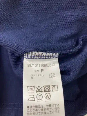 SLOPPY/スロッピー/Tシャツ/カットソー/トップス/ネイビー/F