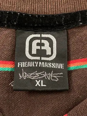 FREAKY MASSIVE/ポロシャツ/トップス/ブラウン/XL