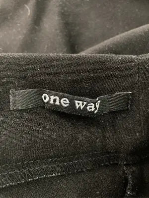 One Way/ワンウェイ/ミモレ/半端丈スカート/スカート/ブラック/M