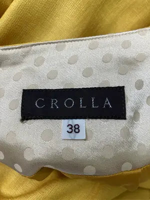 CROLLA/クローラ/ショート/ミニスカート/スカート/イエロー/38