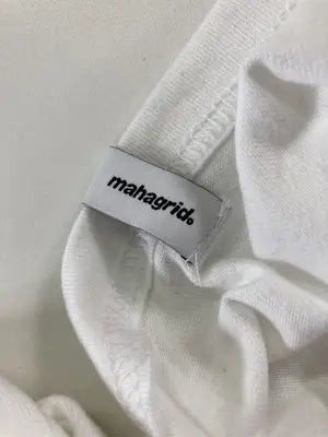 mahagrid/マハグリッド/Tシャツ/カットソー/トップス/ホワイト/L