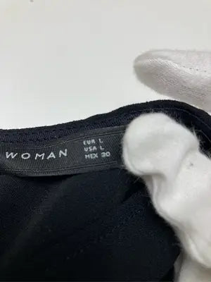 ZARA WOMAN/ザラウーマン/Tシャツ/カットソー/トップス/ブラック/USA L