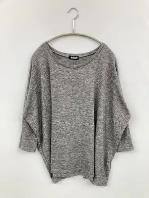 ANAP/アナップ/Tシャツ/カットソー/トップス/グレー