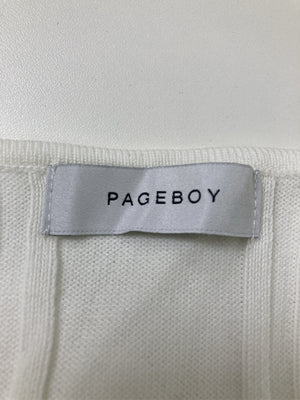 PAGEBOY/ペイジボーイ/キャミソール/トップス/ホワイト/F
