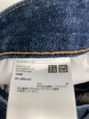 UNIQLO/ユニクロ/デニムパンツ/パンツ/ネイビー/26 (66cm)