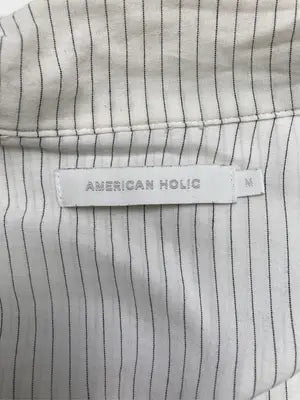 AMERICAN HOLIC/アメリカンホリック/シャツ/ブラウス/トップス/ホワイト/M