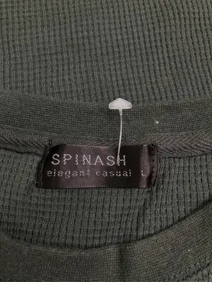 SPINASH/スピナッシュ/Tシャツ/カットソー/トップス/グリーン/L