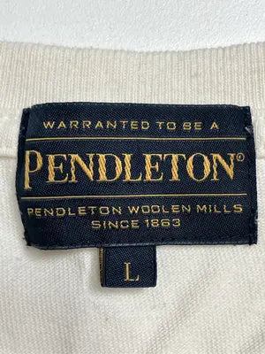 PENDLETON/ペンドルトン/Tシャツ/カットソー/トップス/アイボリー/L
