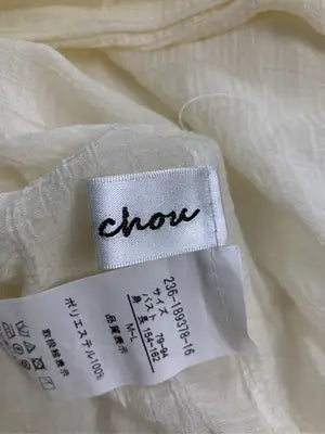 Chou Chou/シュシュ/シャツ/ブラウス/トップス/アイボリー/M~L