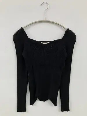 Nia/Tシャツ/カットソー/トップス/ブラック