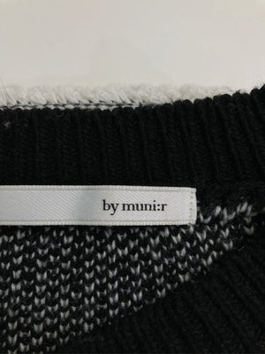 by muni:r/バイムニール/ニット/セーター/トップス/ブラック/F