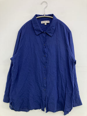 UNIQLO/ユニクロ/シャツ/ブラウス/トップス/ブルー/XL