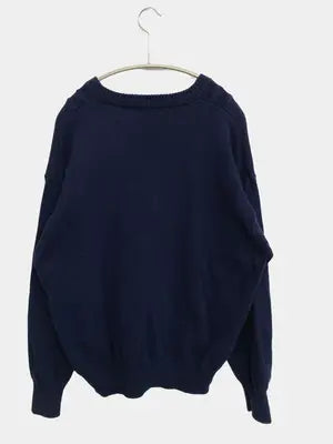 Slazenger/スラセンジャー/ニット/セーター/トップス/ネイビー/M