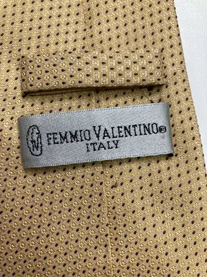 FEMMIO VALENTINO/ネクタイ/ファッション雑貨/ベージュ