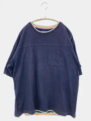 ills/イルズ/Tシャツ/カットソー/トップス/ネイビー/L