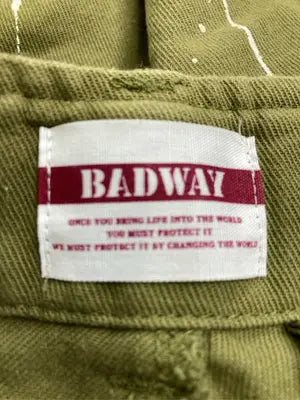 BADWAY/バッドウェイ/カーゴパンツ/パンツ/カーキ/M