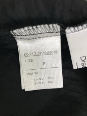 Discoat/ディスコート/シャツ/ブラウス/トップス/ブラック/F
