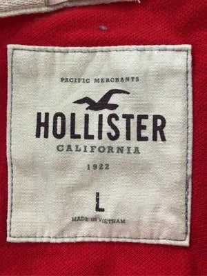 HOLLISTER/ホリスター/ポロシャツ/トップス/レッド/L