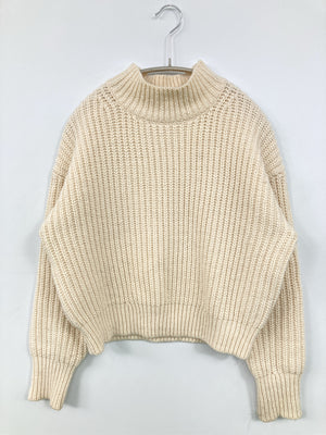 UNIQLO/ユニクロ/ニット/セーター/トップス/ホワイト/M