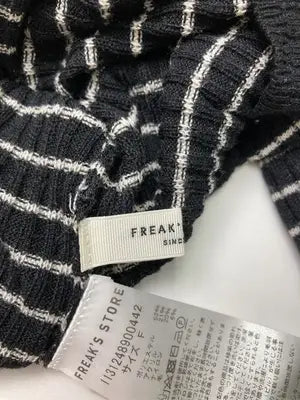 FREAK'S STORE/フリークスストア/ニット/セーター/トップス/ブラック/F