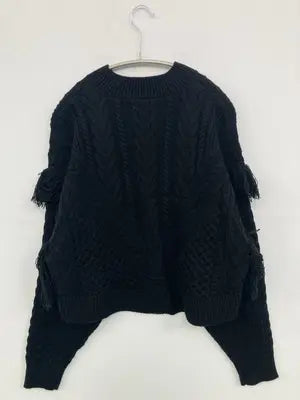 LOWRYS FARM/ローリーズファーム/ニット/セーター/トップス/ブラック/F