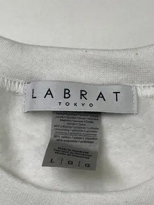 LABRAT/スウェット/トップス/ホワイト/L