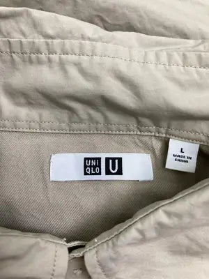 UNIQLO/ユニクロ/シャツ/ブラウス/トップス/ベージュ/L