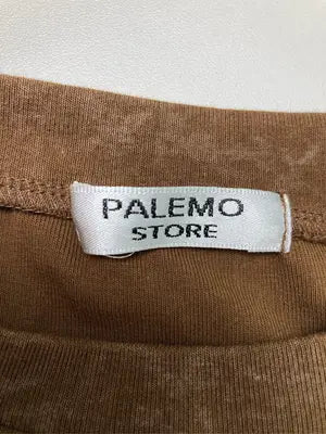 PALEMO STORE/Tシャツ/カットソー/トップス/ブラウン/M