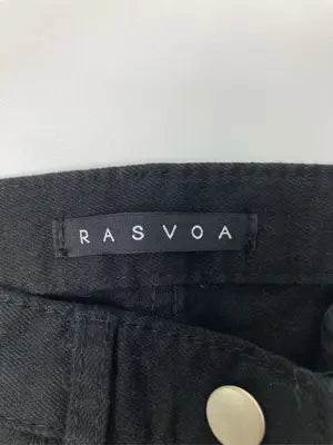 RASVOA/ラスボア/デニムパンツ/パンツ/ブラック