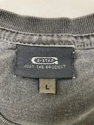 G-STAR/ジースター/Tシャツ/カットソー/トップス/グレー/L