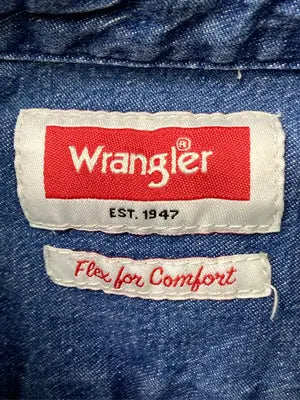 Wrangler/ラングラー/シャツ/ブラウス/トップス/ブルー/M