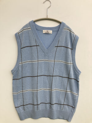 ベスト/トップス/スカイブルー/M