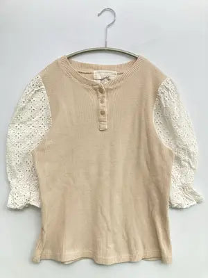 Treat Urself/トリートユアセルフ/Tシャツ/カットソー/トップス/ベージュ