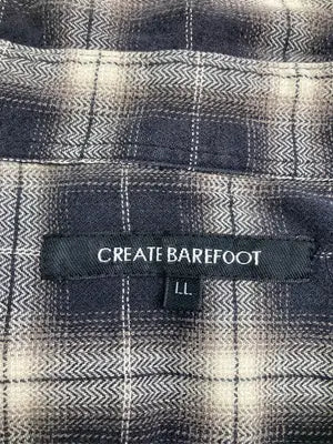 CREATE BAREFOOT/シャツ/ブラウス/トップス/ブラック/LL
