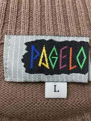 PAGELO/パジェロ/ニット/セーター/トップス/ブラウン/L