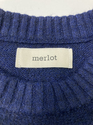 merlot/メルロー/ニット/セーター/トップス/ネイビー/F