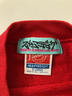 Heavy Weight/ヘビーウェイト/スウェット/トップス/レッド/X LARGE