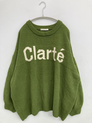 KHALITA/カリタ/ニット/セーター/トップス/ライトグリーン/L