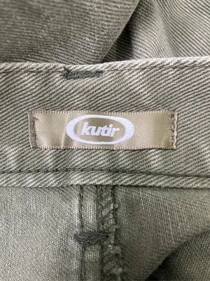 kutir/クティール/デニムパンツ/パンツ/カーキ/SS