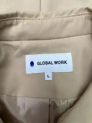 GLOBAL WORK/グローバルワーク/その他アウター/ジャケット/アウター/ベージュ/L