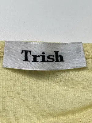 Trish/ニット/セーター/トップス/イエロー