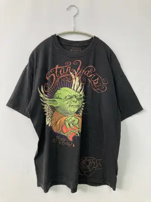 STARWARS/スターウォーズ/Tシャツ/カットソー/トップス/ブラック/LARGE